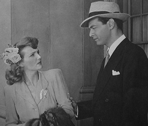 Elizabeth Russell and Robert Lowery in &quot;A Scream in the Dark&quot;